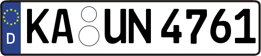 KA-UN4761