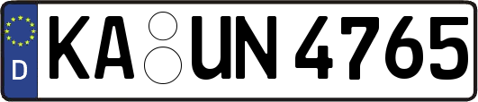 KA-UN4765