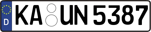 KA-UN5387