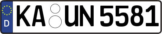 KA-UN5581