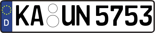KA-UN5753