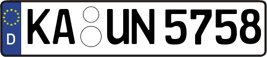 KA-UN5758