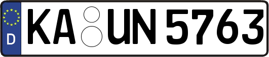 KA-UN5763