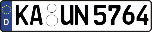 KA-UN5764