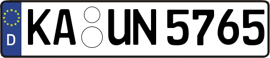 KA-UN5765