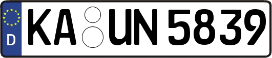 KA-UN5839