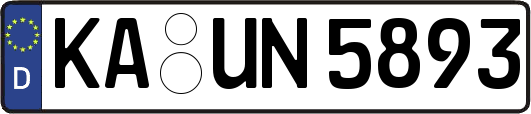KA-UN5893