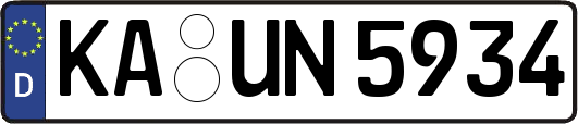 KA-UN5934