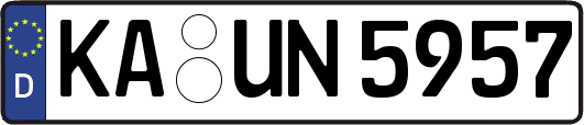 KA-UN5957
