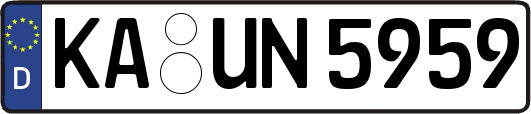 KA-UN5959