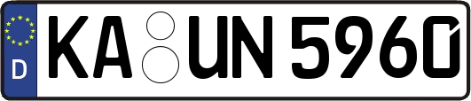 KA-UN5960