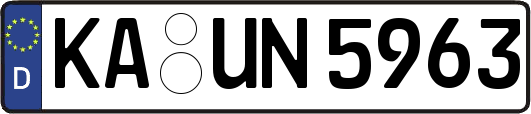 KA-UN5963