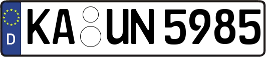 KA-UN5985