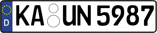 KA-UN5987