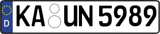KA-UN5989