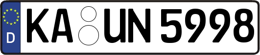 KA-UN5998