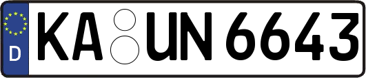 KA-UN6643