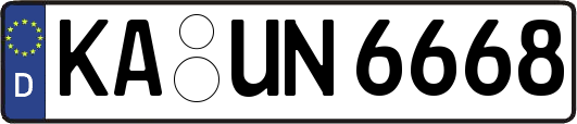 KA-UN6668