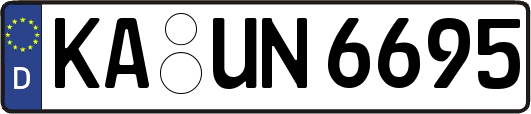 KA-UN6695