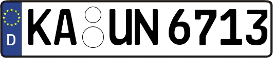 KA-UN6713