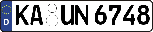 KA-UN6748