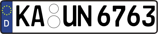 KA-UN6763