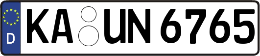 KA-UN6765