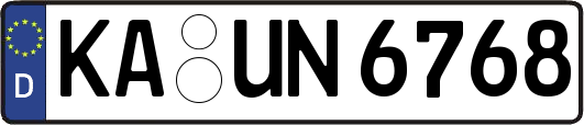 KA-UN6768