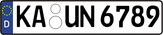 KA-UN6789