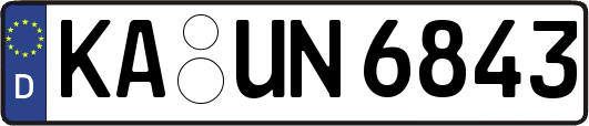 KA-UN6843