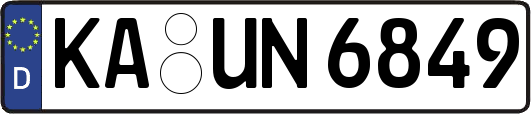 KA-UN6849