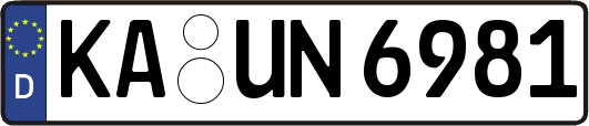 KA-UN6981