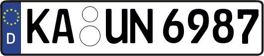 KA-UN6987