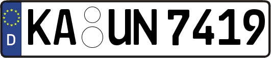 KA-UN7419