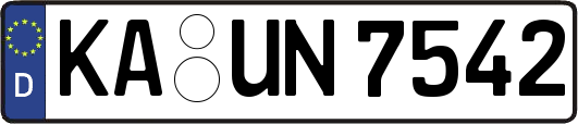 KA-UN7542