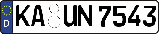 KA-UN7543
