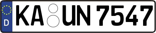 KA-UN7547