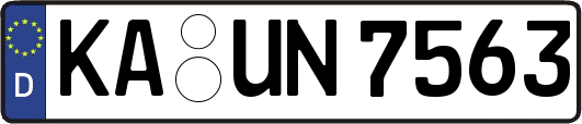 KA-UN7563