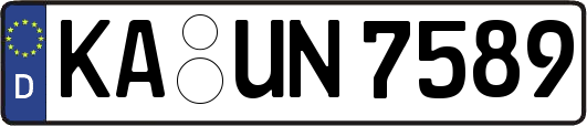 KA-UN7589