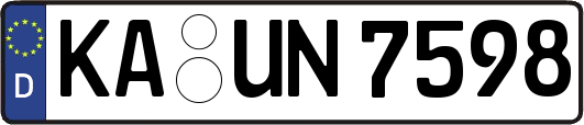 KA-UN7598