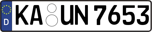 KA-UN7653
