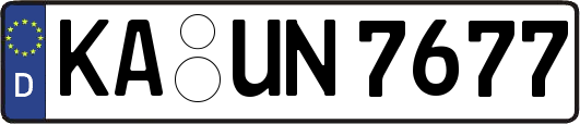 KA-UN7677