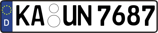 KA-UN7687