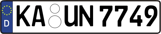 KA-UN7749