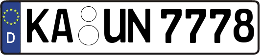 KA-UN7778