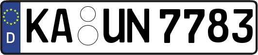 KA-UN7783
