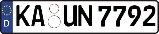 KA-UN7792