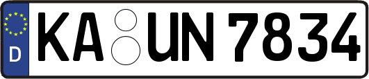 KA-UN7834