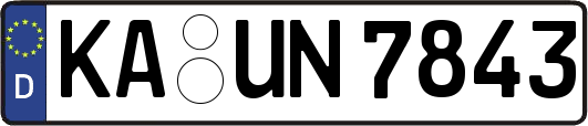 KA-UN7843