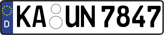 KA-UN7847